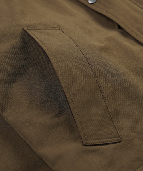 FRIZMWORKS(フリズムワークス)の「HERITAGE HUNTING JACKET 002 _ BROWN(ミリタリージャケット・メンズ・その他・MEDIUM/LARGE/X-LARGE/SMALL)」の6枚目の写真