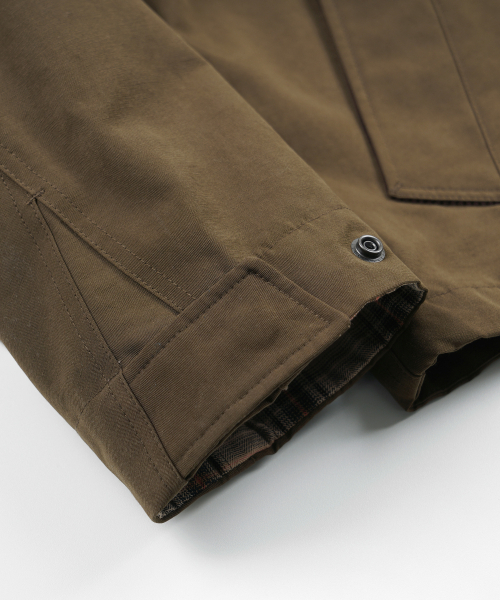 FRIZMWORKS(フリズムワークス)の「HERITAGE HUNTING JACKET 002 _ BROWN(ミリタリージャケット・メンズ・その他・MEDIUM/LARGE/X-LARGE/SMALL)」の7枚目の写真