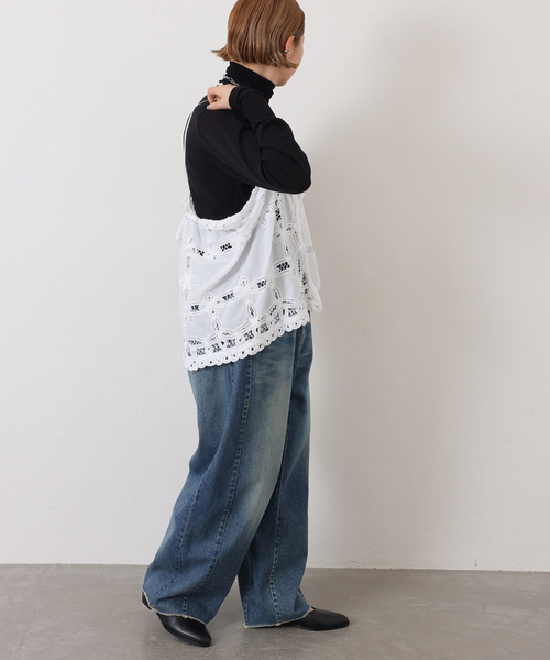 JOURNAL STANDARD LUXE（ジャーナルスタンダード　ラックス）の「《追加4》11OZデニム スウィッチパンツ（デニムパンツ・レディース・ブルー・SMALL/MEDIUM）」の5枚目の写真