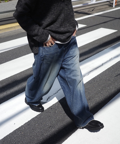 JOURNAL STANDARD LUXE（ジャーナルスタンダード　ラックス）の「《追加4》11OZデニム スウィッチパンツ（デニムパンツ・レディース・ブルー・SMALL/MEDIUM）」の6枚目の写真