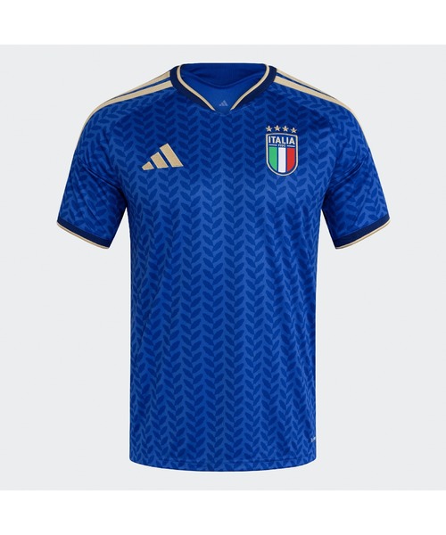 adidas(アディダス)の「adidas/アディダス イタリア代表 2026 ホーム レプリカ ユニフォーム JVF06(Tシャツ/カットソー・メンズ・ブルー・XL/L/2XL)」の1枚目の写真