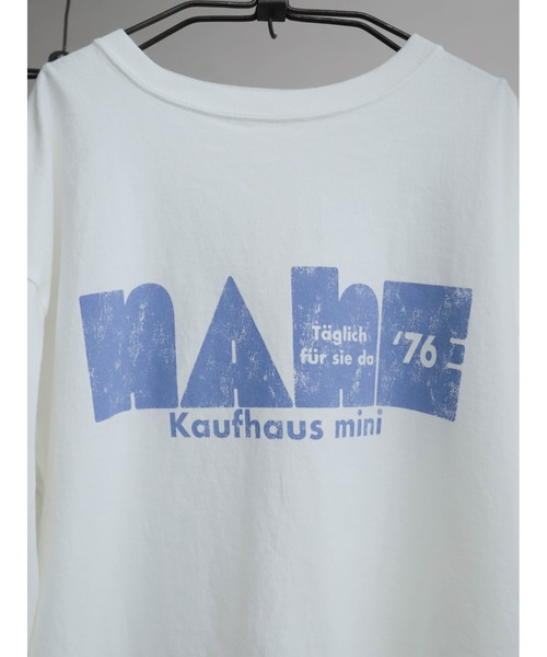 FIL DE FER（フィルデフェール）の「マーケットPT　ロンTEE（Tシャツ/カットソー・レディース・ブルー/ブラック・FREE）」の5枚目の写真