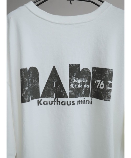 FIL DE FER（フィルデフェール）の「マーケットPT　ロンTEE（Tシャツ/カットソー・レディース・ブルー/ブラック・FREE）」の6枚目の写真