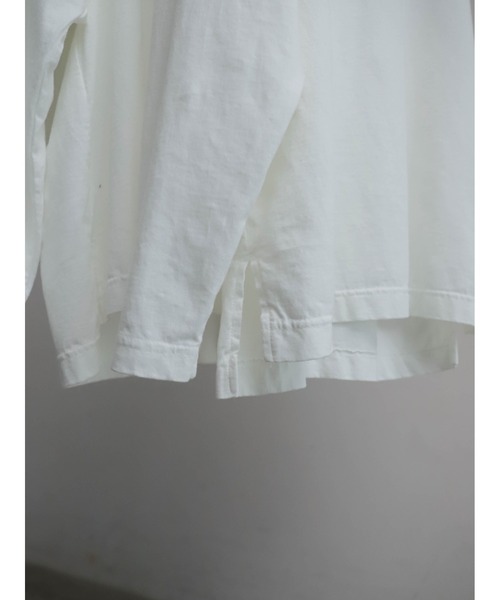 FIL DE FER（フィルデフェール）の「マーケットPT　ロンTEE（Tシャツ/カットソー・レディース・ブルー/ブラック・FREE）」の13枚目の写真