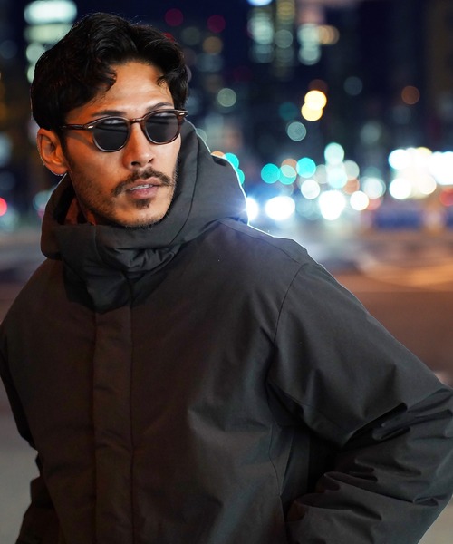 jiggys shop(ジギーズショップ)の「ポリピーチ 撥水加工 防風フィルム入り 中綿フードブルゾン ジャケット(ブルゾン・メンズ・ブラック/オリーブ・X-LARGE/XX-LARGE/SMALL/LARGE/MEDIUM)」の16枚目の写真
