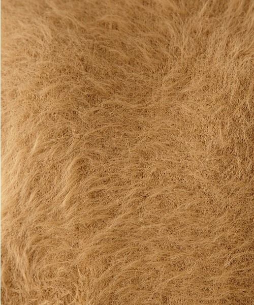 SLY（スライ）の「ミンクライク HG TOPS（ニット/セーター・レディース・レッド/ベージュ/ネイビー・FREE）」の6枚目の写真