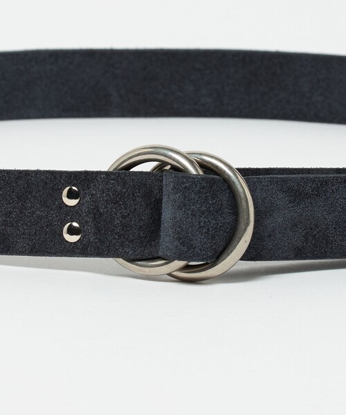 BEORMA LEATHER COMPANY（ベオーマレザーカンパニー）の「＜BEORMA LEATHER COMPANY＞B0209/スエード リングベルト（ベルト・メンズ・ダークブラウン/ブラック・L/M）」の7枚目の写真