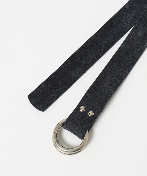 BEORMA LEATHER COMPANY（ベオーマレザーカンパニー）の「＜BEORMA LEATHER COMPANY＞B0209/スエード リングベルト（ベルト・メンズ・ダークブラウン/ブラック・L/M）」の8枚目の写真