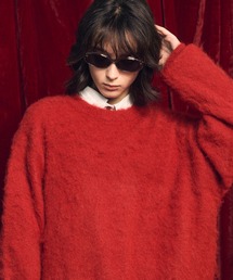 極美品⭐️Maison special　モヘア　ニット　シャギーセーター　黒 MAISON SPECIAL（メゾンスペシャル）の「モヘアシャギーショートニット