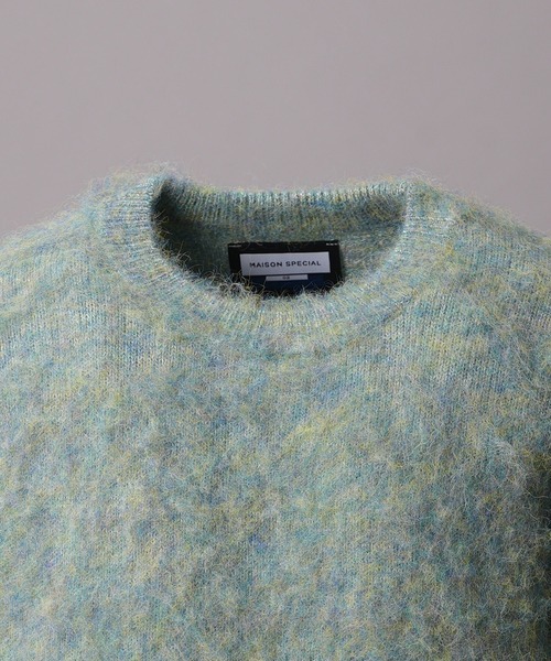 UNISEX》Prime-Over Crew Neck Shaggy Knit Pullover/プライムオーバー
