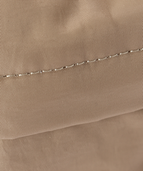 B.C STOCK（ベーセーストック）の「ナイロン巾着バッグ（ショルダーバッグ・レディース・ブラック/カーキ/ベージュ・FREE）」の21枚目の写真