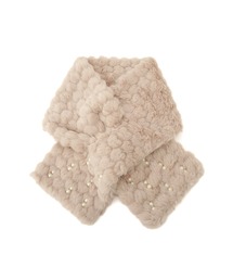 Jayro（ジャイロ）の「パール付きハート型ティペット（マフラー）」