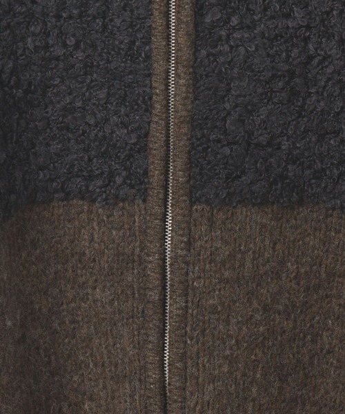 LEPSIM（レプシィム）の「3.5ゲージ切り替えZIPカーディガン　605964（カーディガン/ボレロ・レディース・ブルー系その他/グレー系その他/ホワイト系その他/ブラウン系その他・FREE）」の14枚目の写真