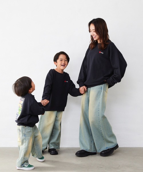 Fluffy BROTHERS（フラッフィーブラザーズ）の「プリントトレーナー（大人サイズ）（スウェット・メンズ・ブラック・XL/L/M）」の6枚目の写真