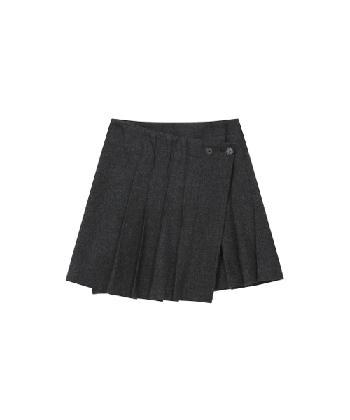 Miseki SEOUL(ミセキソウル)の「Wabi origami pleats midi skirt CHARCOAL(スカート・レディース・その他・2/1)」の4枚目の写真