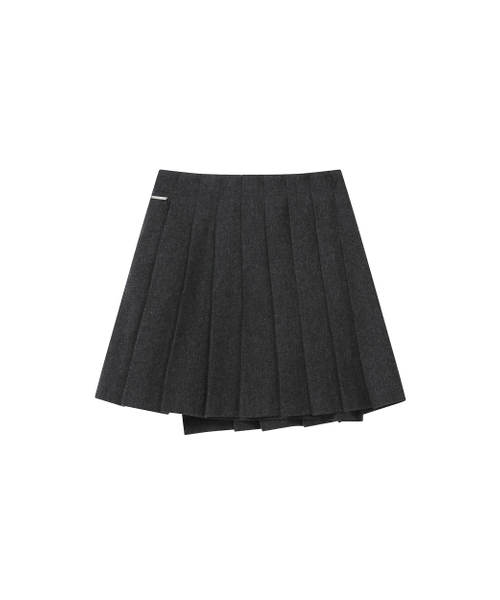 Miseki SEOUL(ミセキソウル)の「Wabi origami pleats midi skirt CHARCOAL(スカート・レディース・その他・2/1)」の5枚目の写真