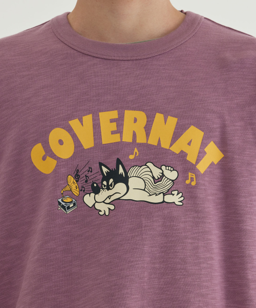 COVERNAT(カバーナット)の「スラブヴィンテージグラフィックロングスリーブマゼンタ(Tシャツ/カットソー・メンズ・その他・SMALL/MEDIUM/LARGE/X-LARGE)」の8枚目の写真