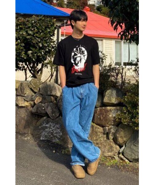 SEARCH410（サーチ410）の「トレンドオリジナル半袖Tシャツブラック（Tシャツ/カットソー・メンズ・その他・SMALL/MEDIUM/LARGE）」の9枚目の写真