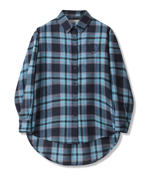 Vivacious(ビバシャス)の「Pop Over Check Shirt PINK(シャツ/ブラウス・レディース・ピンク・SMALL/MEDIUM)」の4枚目の写真