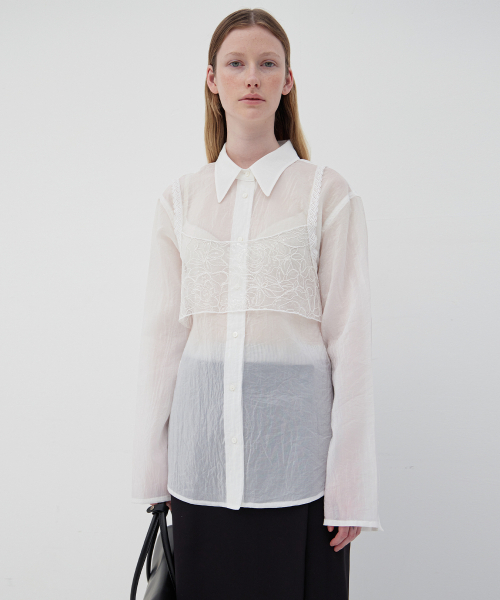 LEVAR(レバー)の「Blush Lace Bustier - Off White(Tシャツ/カットソー・レディース・その他・MEDIUM/SMALL)」の3枚目の写真