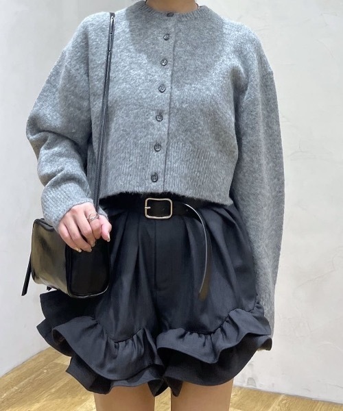 クロップドニットカーディガン（カーディガン/ボレロ）｜STYLEMIXER