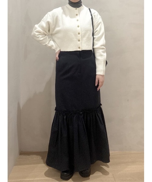 クロップドニットカーディガン（カーディガン/ボレロ）｜STYLEMIXER