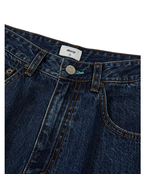 MMLG（エムエムエルジー）の「[Mmlg] MM AUTHENTIC DENIM PANTS (DEEP BLUE)（デニムパンツ・レディース・その他・X-SMALL/SMALL/MEDIUM/LARGE）」の7枚目の写真