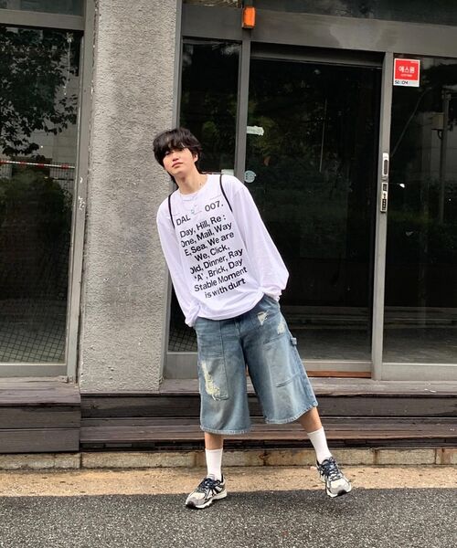 UNGIMMICK（アンジミック）の「CARPENTER DENIM BERMUDA SHORTS (BLUE)（その他パンツ・メンズ・その他・SMALL/MEDIUM/LARGE）」の4枚目の写真