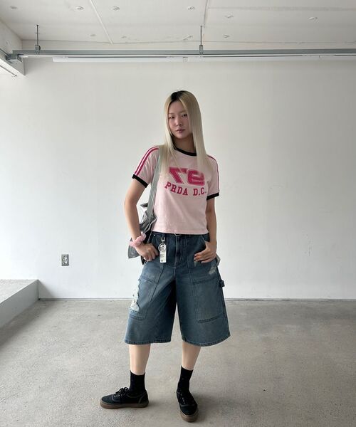 UNGIMMICK（アンジミック）の「CARPENTER DENIM BERMUDA SHORTS (BLUE)（その他パンツ・メンズ・その他・SMALL/MEDIUM/LARGE）」の5枚目の写真