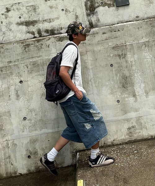 UNGIMMICK（アンジミック）の「CARPENTER DENIM BERMUDA SHORTS (BLUE)（その他パンツ・メンズ・その他・SMALL/MEDIUM/LARGE）」の6枚目の写真