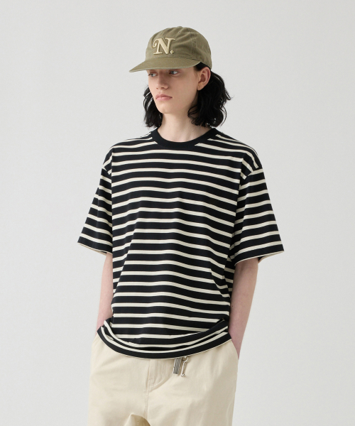 NAMERCLOTHING(ネイマークローディング)の「2PACK STRIPE T-SHIRTS STRIPE(Tシャツ/カットソー・メンズ・その他・MEDIUM/LARGE/X-LARGE/SMALL)」の1枚目の写真
