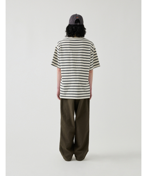 NAMERCLOTHING(ネイマークローディング)の「2PACK STRIPE T-SHIRTS STRIPE(Tシャツ/カットソー・メンズ・その他・MEDIUM/LARGE/X-LARGE/SMALL)」の4枚目の写真
