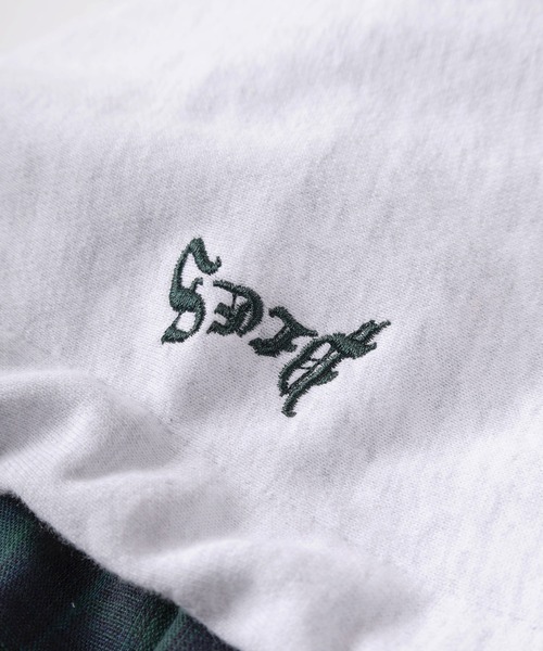 make a ray!（メイク ア レイ！）の「【72】【PLES】チェック ハートワッペン ワンポイント ショート丈 ジップパーカー/ダブルジップ/メンズ/レディース/ユニセックス（パーカー・レディース・ブラウン/ブラック/アッシュグレー・M/L）」の6枚目の写真