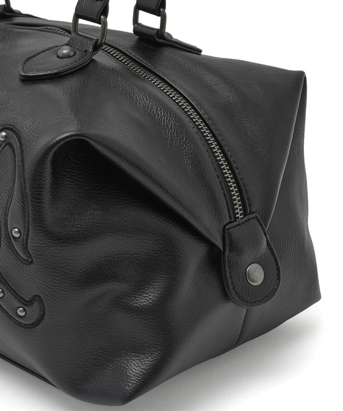 X-girl（エックスガール）の「STUDDED LOGO 2WAY BAG（ショルダーバッグ・レディース・ブラウン/ブラック・ONE SIZE）」の17枚目の写真