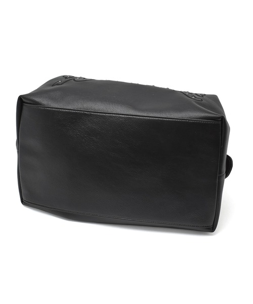 X-girl（エックスガール）の「STUDDED LOGO 2WAY BAG（ショルダーバッグ・レディース・ブラウン/ブラック・ONE SIZE）」の21枚目の写真