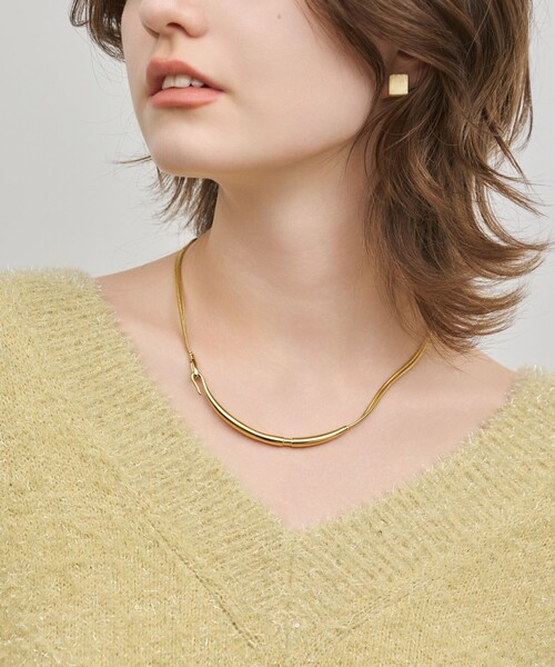 GRACE CONTINENTAL(グレースコンチネンタル)の「SOAC Line Choker(ネックレス・レディース・シルバー/ゴールド・FREE)」の7枚目の写真