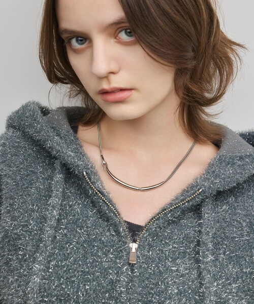 GRACE CONTINENTAL(グレースコンチネンタル)の「SOAC Line Choker(ネックレス・レディース・シルバー/ゴールド・FREE)」の6枚目の写真