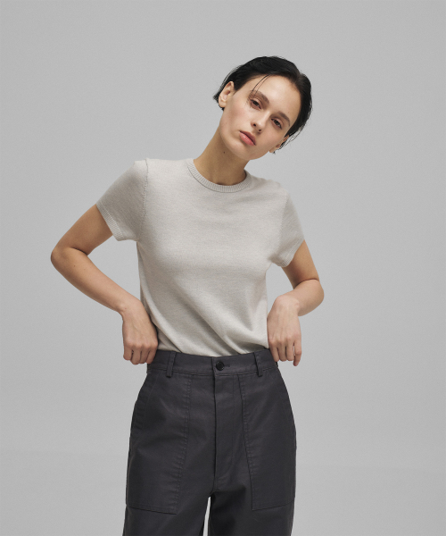ANOTHER OFFICE WOMEN(アナザー オフィス ウーマン)の「w. OrdinaryPullover(Silver)(ニット/セーター・レディース・その他・FREE)」の2枚目の写真