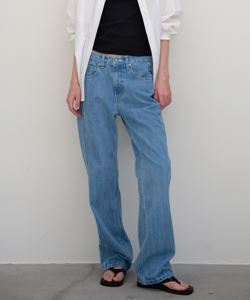BUT'TON(ボッタン)の「Standard Slub Denim(デニムパンツ・レディース・その他・SMALL/MEDIUM)」の1枚目の写真
