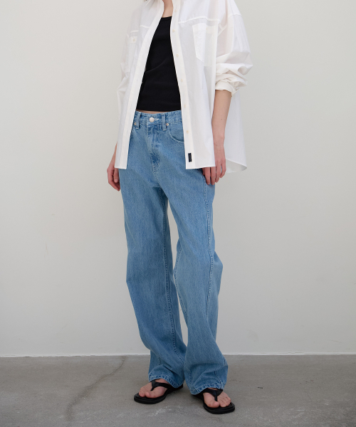 BUT'TON(ボッタン)の「Standard Slub Denim(デニムパンツ・レディース・その他・SMALL/MEDIUM)」の3枚目の写真