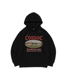 COSO（コソ）の「CCサンデーモーニングフードパーカー（ブラック）（パーカー）」