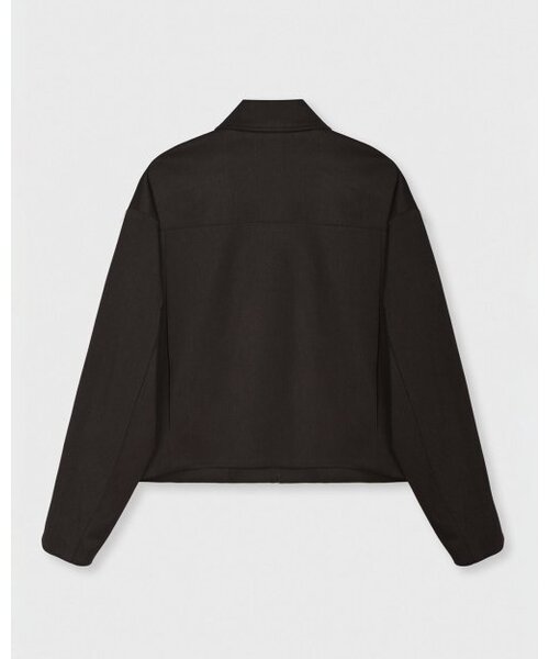 MUILL(ミュール)の「ジップアップショートジャケット - ブラウン(その他アウター・メンズ・その他・LARGE)」の2枚目の写真