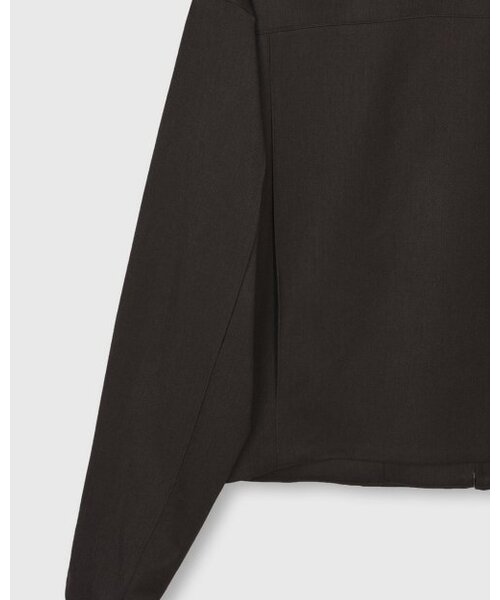 MUILL(ミュール)の「ジップアップショートジャケット - ブラウン(その他アウター・メンズ・その他・LARGE)」の4枚目の写真