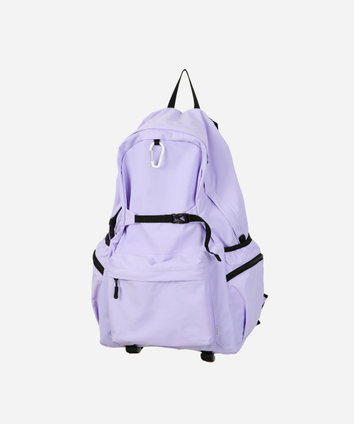 JENNER（ジェンナー）の「ライトリサイクルナイロンバックパック_ラージ [ライトパープル]（バックパック/リュック・レディース・その他・FREE）」の2枚目の写真