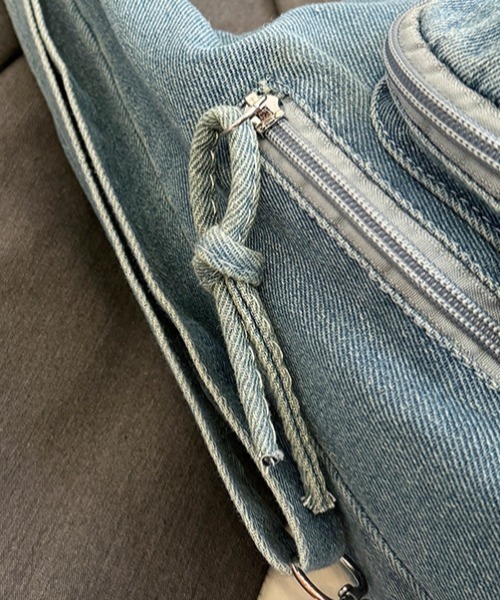 セール】【26年春夏新作】【3WAY】多ポケット デニム ショルダー