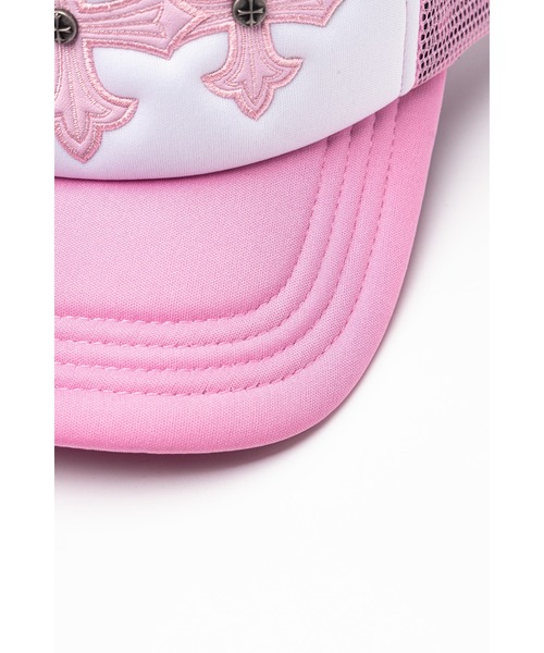 メッシュキャップ｜Cross Leather Patch Mesh Cap｜SUPPLIER（キャップ