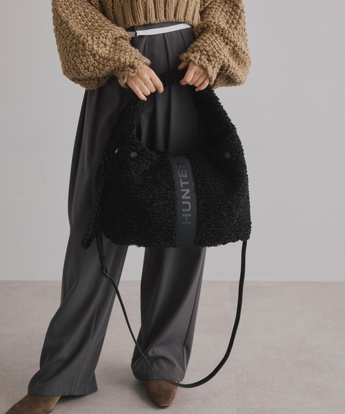 HUNTER】BOUCLE MEDIUM TOTE（トートバッグ）｜HUNTER（ハンター）の