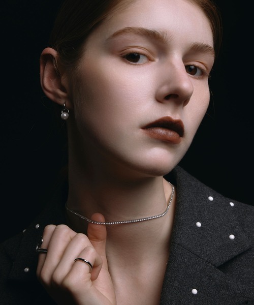 CENE（セネ）の「【CENE】セネ/ビジューネックレス（ネックレス・レディース・ゴールド/シルバー・FREE）」の6枚目の写真