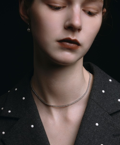 CENE（セネ）の「【CENE】セネ/ビジューネックレス（ネックレス・レディース・ゴールド/シルバー・FREE）」の7枚目の写真