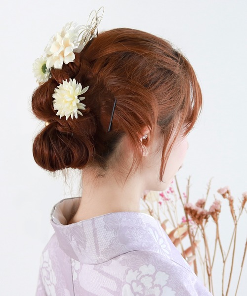 成人式・卒業式用 髪飾り 9点セット（その他ヘアアクセサリー